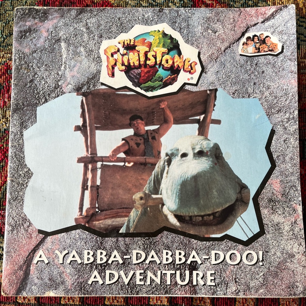 🌺 3 for $12 90s The Flintstones Movie A Yabba-Dabba-Doo! Adventure Book